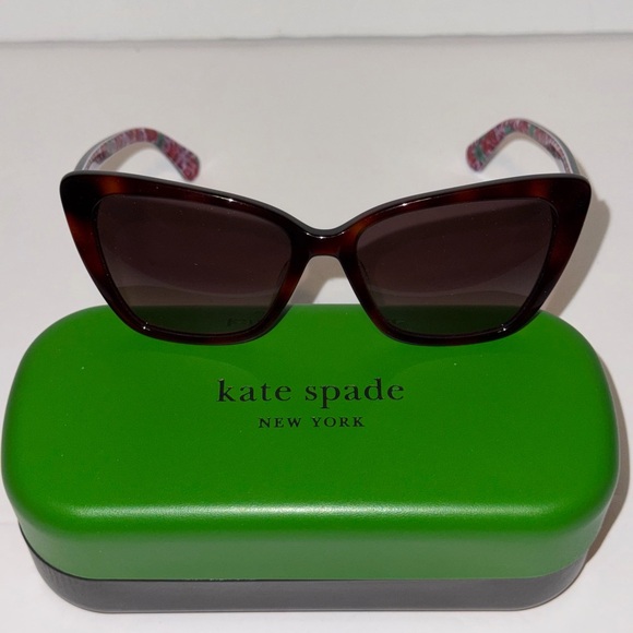 Kate Spade Brown Cat-Eye Sunglasses